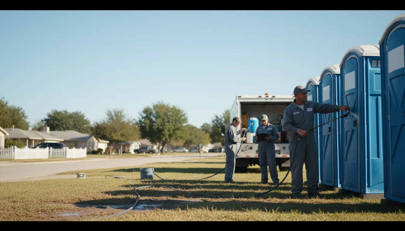Long-Term Portable Toilet Rental in Silver City, MS near me